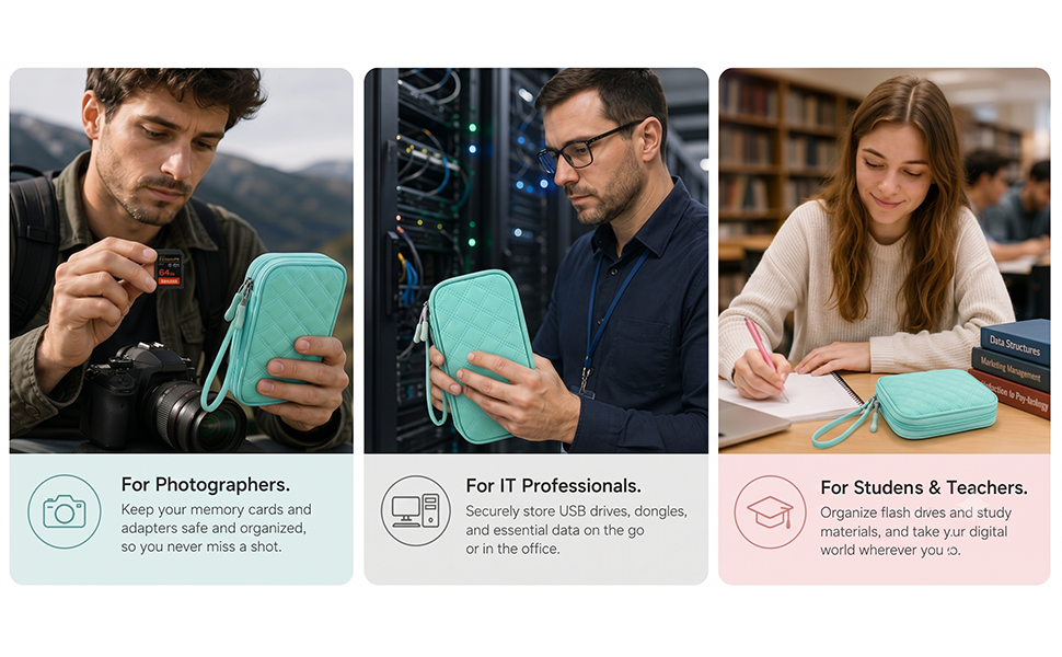 usb storage case potential audiences
