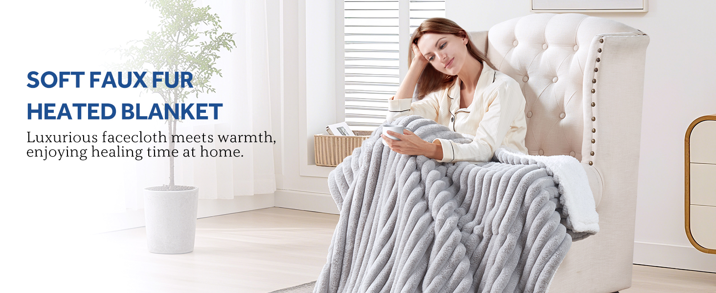 electric blanket throw