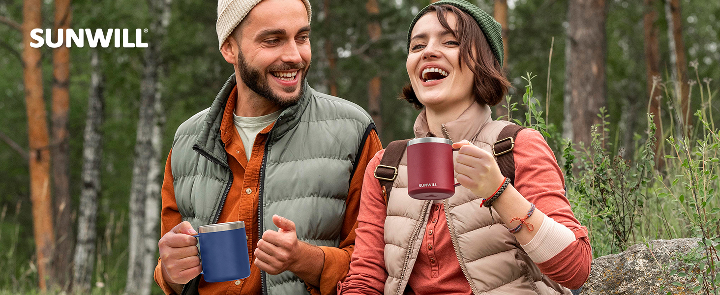 insulated coffee mug