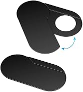 CloudValley [2-Pack Upgrade Rotating] Webcam Cover Slide, 0.015 Inch Ultra-Thin Metal Web Camera ...