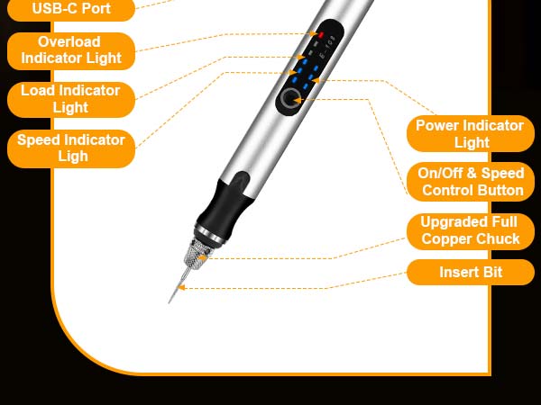 Cordless Engraver Pen
