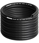 EVIL ENERGY 3/8 Fuel Hose Line Push Lock NBR Rubber SAE 30R7 25FT 300PSI