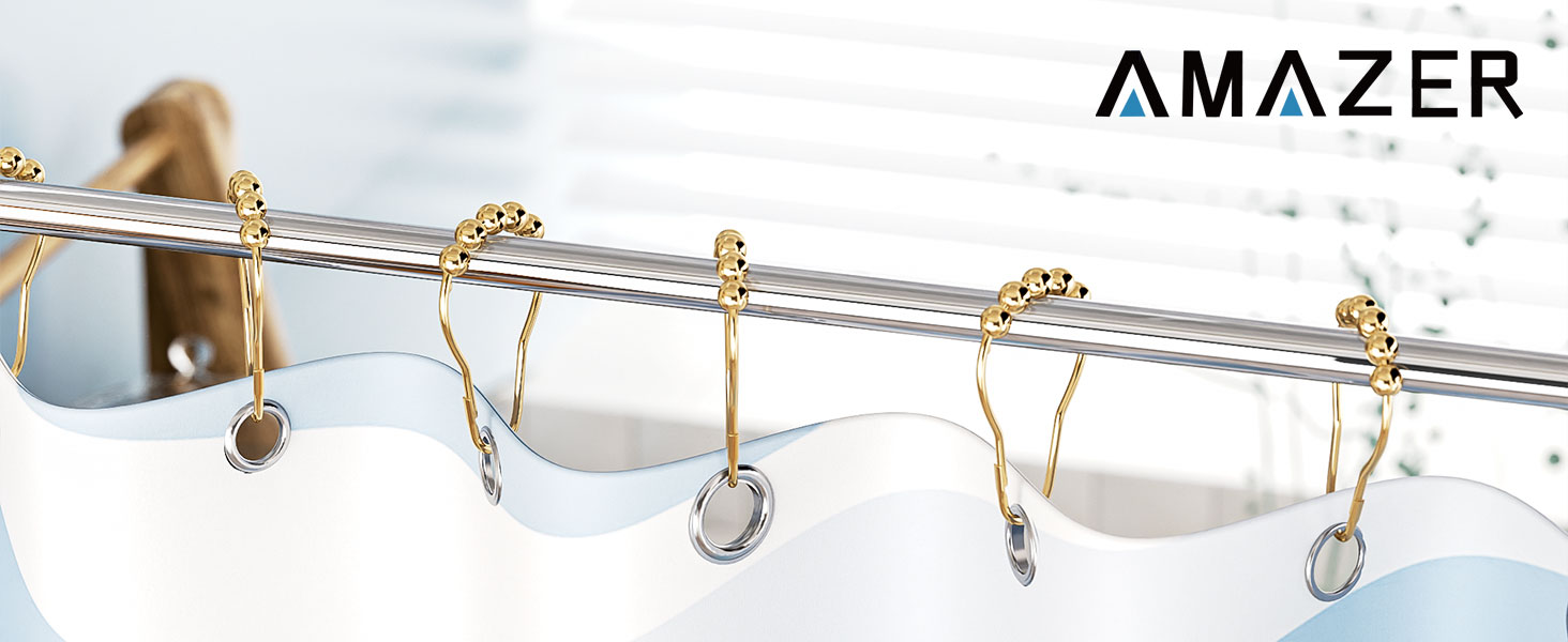 Amazer Shower Curtain Rings