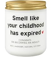 18th Birthday Candles - Gifts for Women Men Sister Friend Classmate, Funny Best Friend Friendship...