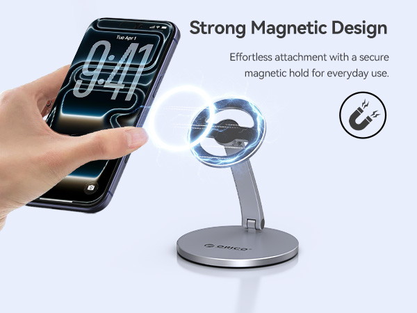 magnetic phone holder for gym