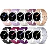 DaQin 10 Pack Bands Compatible with Samsung Galaxy Watch 8 Band 40mm 44mm/Galaxy Watch 8 Classic ...