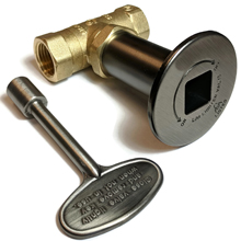 Midwest Hearth Pewter Gas Valve Kit