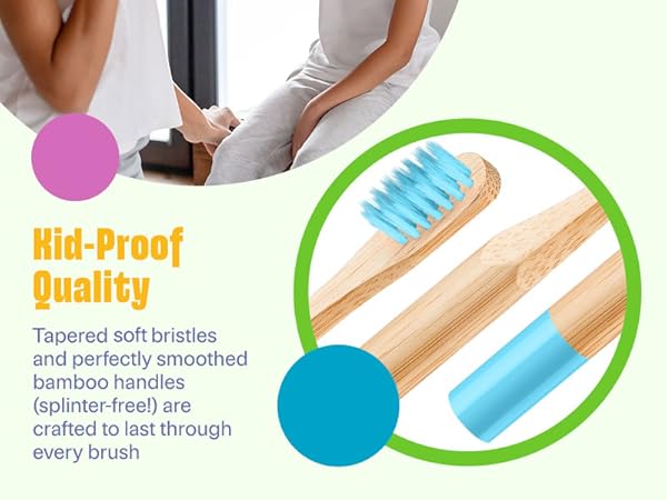 bamboo toothbrushes kids