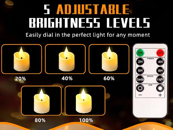 fake candles