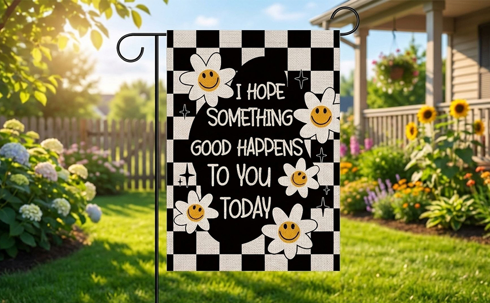 Funny Summer Garden Flag