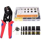 Amliber 709Pcs 43 Kits Waterproof Automotive Wire Connectors With Ratcheting Wire Crimper, 1/2/3/...