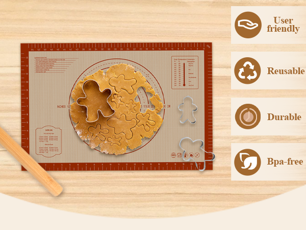 silicone baking mat
