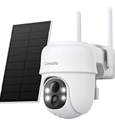 Cinnado Security Cameras Wireless Outdoor-2K Cameras for Home Security Outside Solar/Battery Powe...