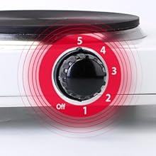 Double Hot Plate for Cooking