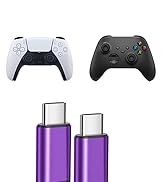 Basesailor for PS5 Pro Controller Charger Cord 6.6FT 2Pack,Xbox Series X|S Core USB Type C Chargi...
