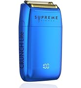 Supreme Trimmer Crunch Lite Foil Shaver for Men (60 Minute Runtime) Men's Electric Razor for Bald...