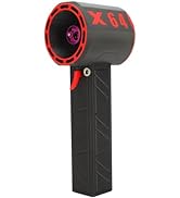 Jet Fan Dry Mini Blower, 1400gThrust Powerful Fan, 64mm Brushless Motor Stepless Speed Adjustment...