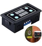 Timer Relay, Icstation Time Delay Switch AC 110V 120V Timer Switch Module Digital Time Cycle AC 8...