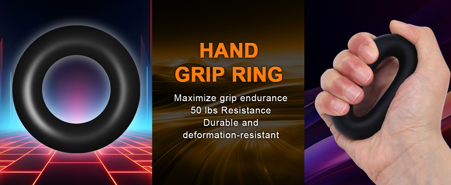 Grip Strength Trainer Kit, Hand Gripper Strengthener