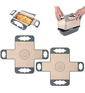 2 Pcs Silicone Bread Loaf Pan Liners, Reusable Food-Grade Silicone Bread Baking Mat, Non-Stick &amp; ...