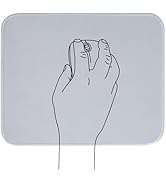 Mouse Pad, Nice and Cute Mouse Pad, Splash-Proof Textured 10.2 x 8.2Inch, Stitched Edge Non-Slip ...