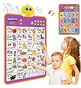 Alphabet Wall Chart, Talking ABC, Music Poster, Kids Learning Toys for Toddlers 2-4, Interactive ...