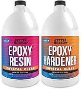 Craft Resin Epoxy Kit, 1 Gallon Total, 2-Part Crystal Clear Supplies for Beginners, Includes Mold...