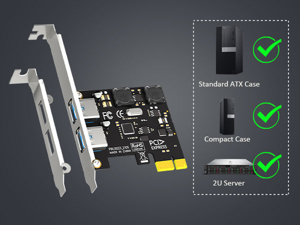 PCIe USB Expansion Card