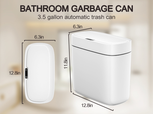 automatic trash cans touchless