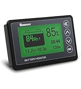 Renogy 500A Battery Monitor with Shunt, High and Low Voltage Programmable Alarm, Voltage Range 10...