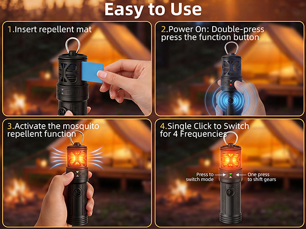 ZETAWALE Mosquito Repellent Outdoor Repeller