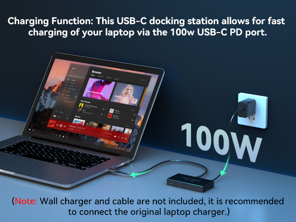 100w USB-C PD port
