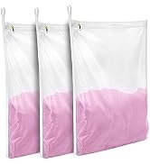 GOGOODA Delicates Laundry Bags, Fine Mesh Wash Bag for Lingerie, Underwear, Bra, Silk, Socks with...