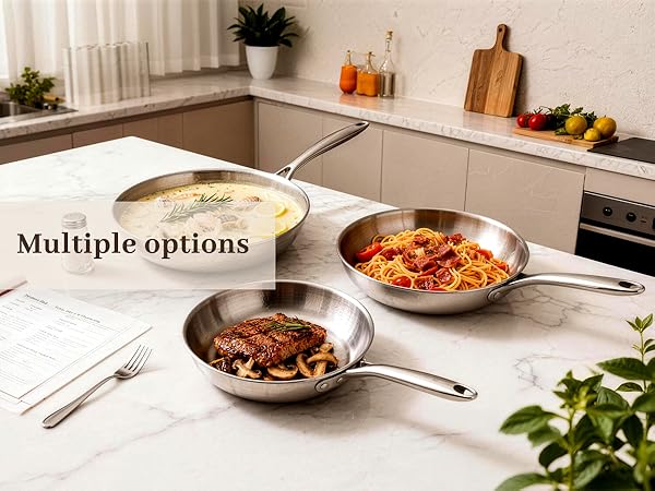 Composite Titanium Fry pan