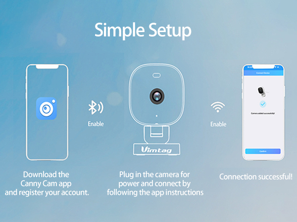 easy setup camera, outdoor camera, indoor camera