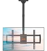 ELIVED Ceiling TV Mount for Most 37-75 Inch TVs, Height Adjustable Full Motion Ceiling Mount for ...