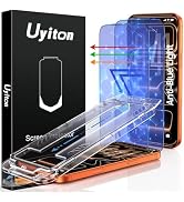 Uyiton Compatible with iPhone 17 Pro Max Screen Protector (Anti-Blue Light) - [Easy to Install] S...