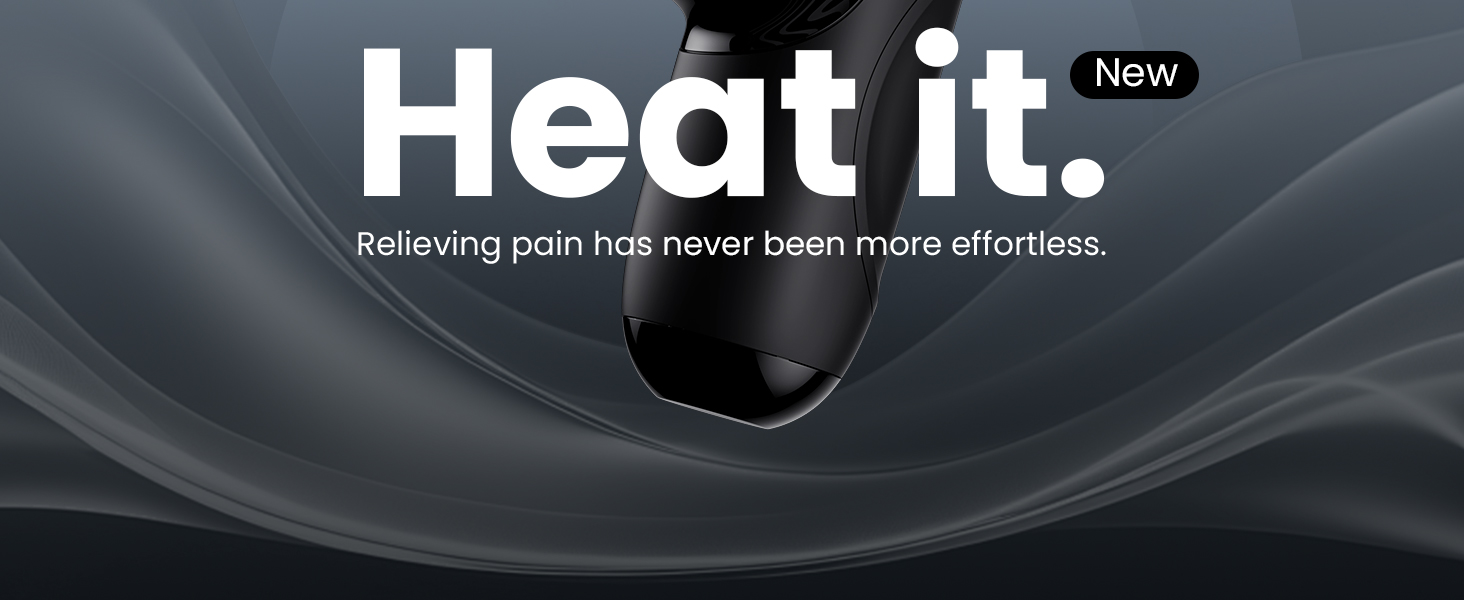 massage gun with heat