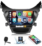 SIXWIN 1G+32G Android Car Stereo Radio for Hyundai Elantra 2011 2012 2013 with Wireless Apple Car...