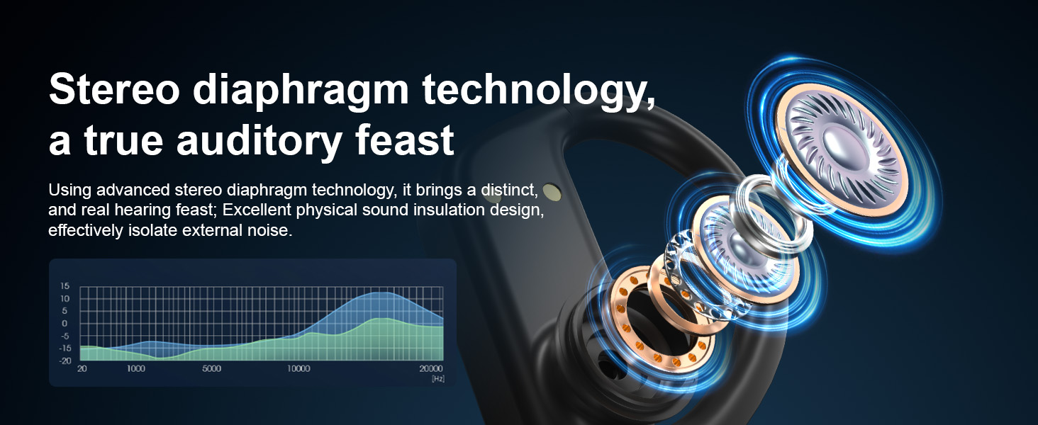 Stereo diaphragm