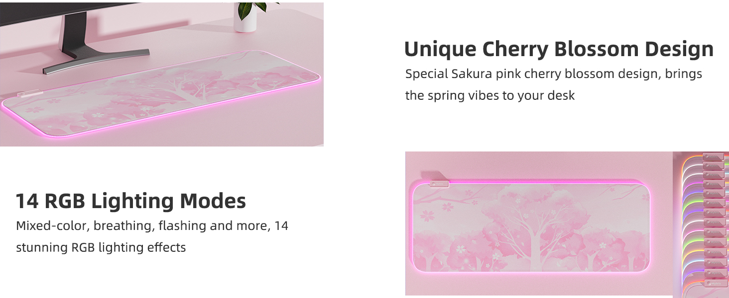 LED Gaming Mouse Pad