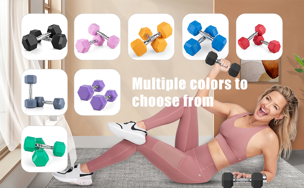 home exercise, fitness, sport women, yoga, rubber dumbbells, dumbbells