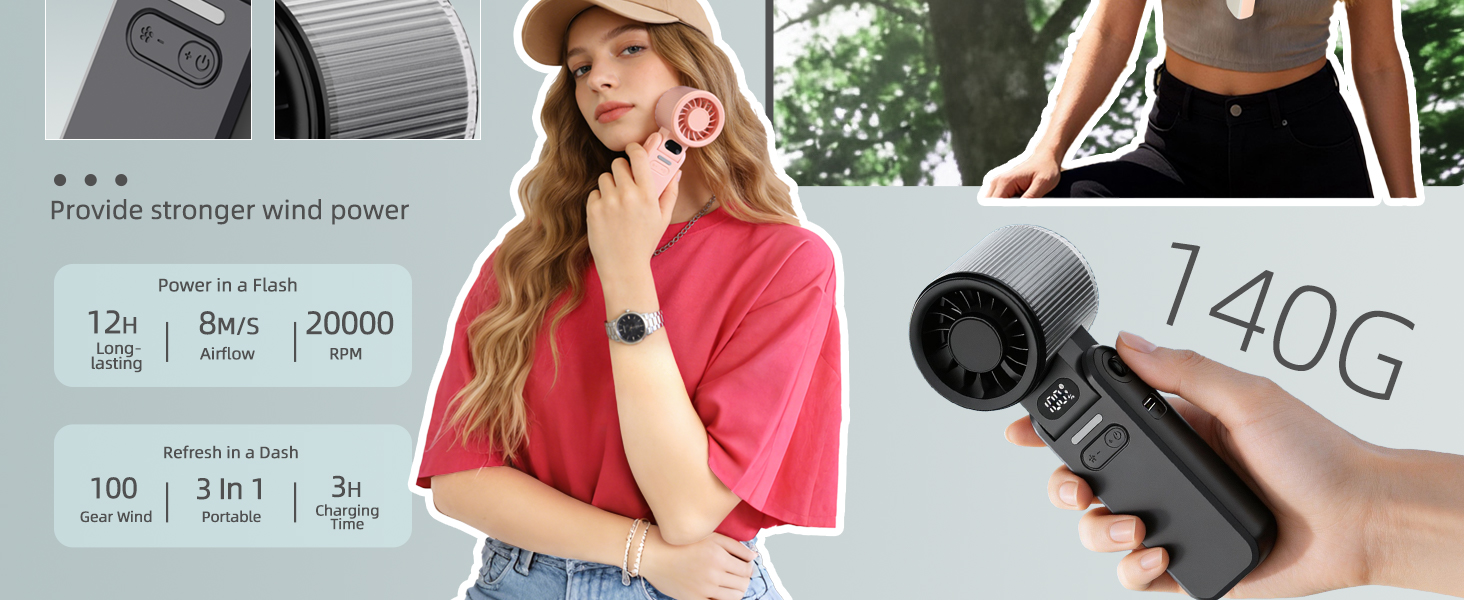 Handheld Turbo Fan