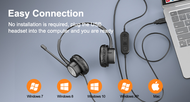 pc headset with microphone