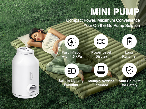 IYES.TOP Mini Portable Air Pump