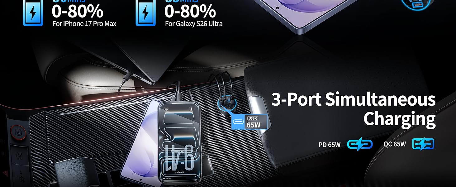type c car charger