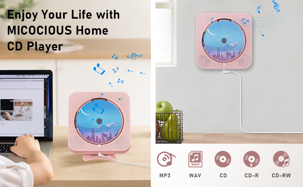 cd player with speaker