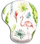 Ergonomic Mouse Pad with Wrist Support, Gel Mouse Pad with Wrist Rest, Gaming Office Mouse Pad Ma...