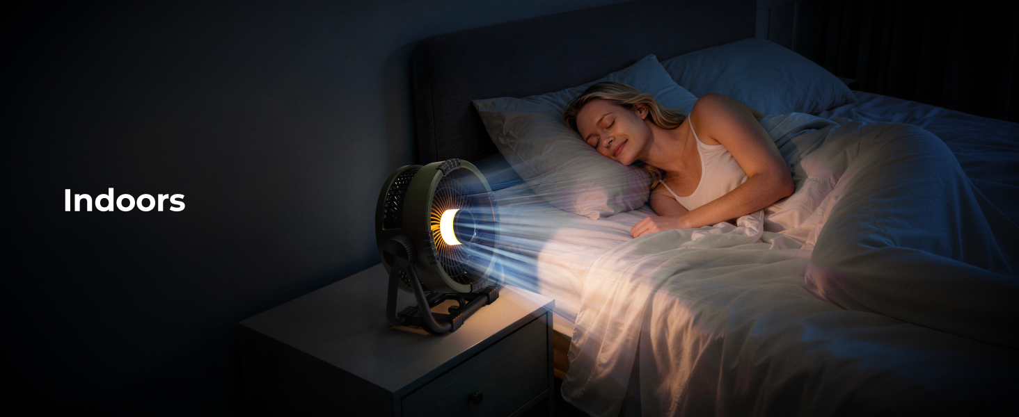 Battery Powered Fan for Indoors