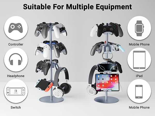Gaming Controller Headset Holder for Gaming Accessories